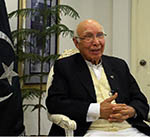 Afghan Peace Impossible Without Pakistan Support: Sartaj Aziz